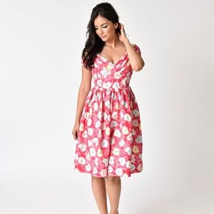 Unique Vintage Pink Conversational Hearts Cupid